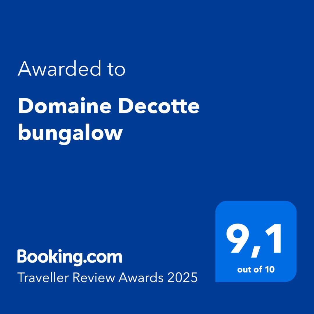 Domaine Decotte Bungalow Sainte-Suzanne Экстерьер фото